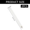 Tabanzhe 2 Pcs Nail Whitening Pencil, 2-in-1 White Nail Pencil