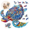 Engelhart - 602090 - Wooden Puzzle Animals: Turtle A4 (21