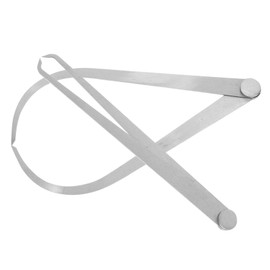 NOLITOY 2pcs Calipers Pottery Measuring Tools Clay Measuring Tools Clay Measurement Kit Pottery Sculpture Tools Inside Measuring Tools Joint Measuring Tools Silver Stainless Steel