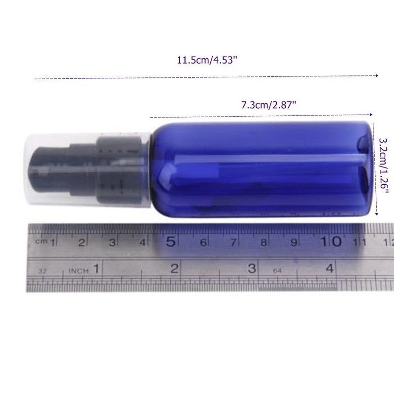 RAYNAG 5 Pack Empty Refillable Plastic Pump Bottle Ideal for