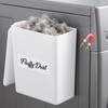 Rainmae Magnetic Laundry Lint Bin with Lid, Dryer Lint Bin,