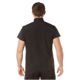 Rothco Men's Professional CCW Concealed Carry Soft Shell Vest, Black - L