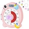 Ainiv 60 Minute Visual Timer for Kids,Countdown Timer for Classroom