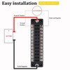Greluma 1 x 12 Way Marine Blade Fuse Block with