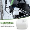 Jetuplusllc Semi-Clear Gas Tank Fit For Arctic Cat Kitty Cat
