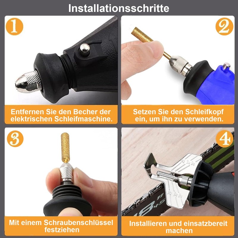 Diamond Chainsaw Sharpener, 30 Pieces Chainsaw Sharpener, Diamond Chainsaw Sharpener,