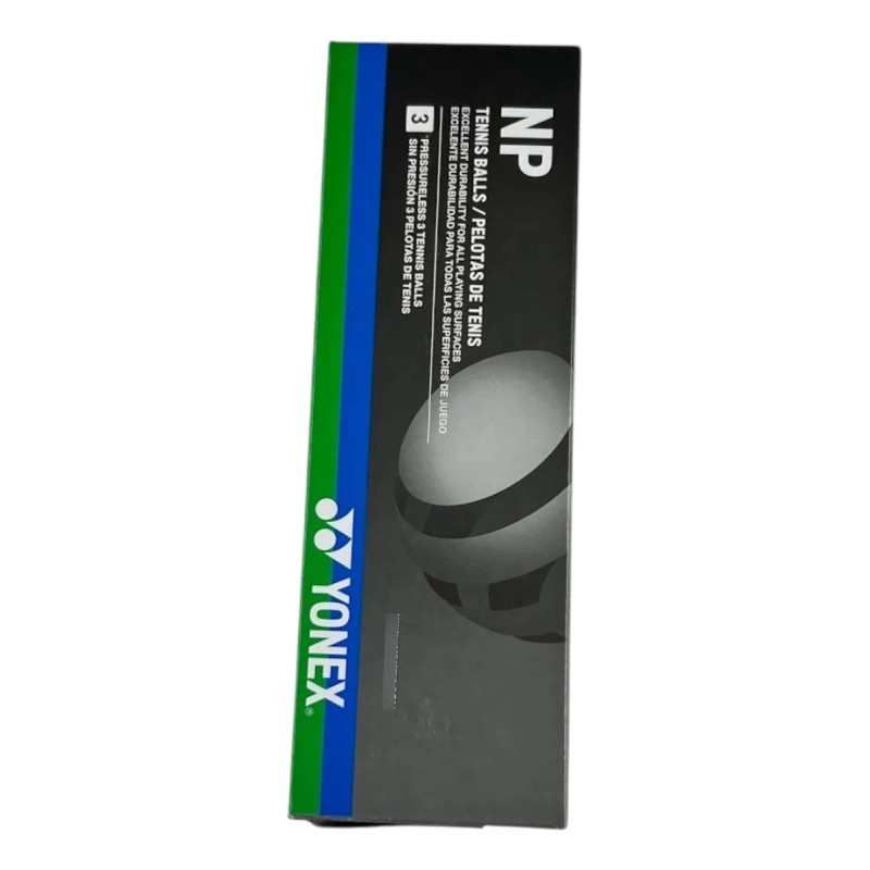 Pelota de tenis NP sin presión – Pack de 3