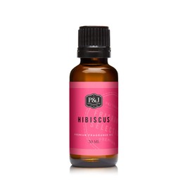 P&J Trading Fragrance | Hibiscus Oil 30ml - Candle Scents for Candle Making, Freshie, Soap Making Supplies, Diffuser Oil Scents
