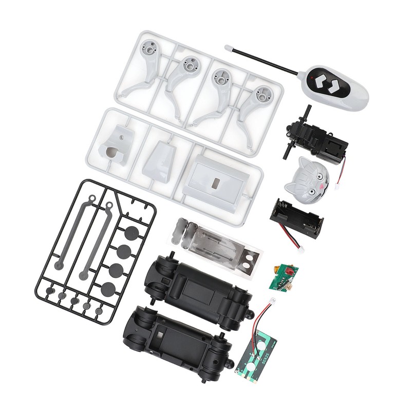 Electric Robot Toy with Remote Control DIY Assembling Smart Funny