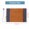 Leather Roll Bag for Pens, Leather Pencil Case, PU Pencil