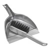 Elliott Dustpan and Brush Set, Durable Plastic Pan with Rubber