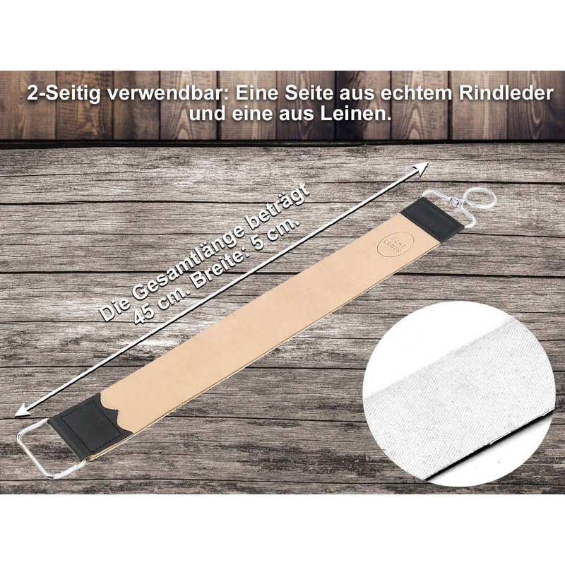 Men's Razor Set, Razor Set, Wooden Handle, Gold Etching, Black