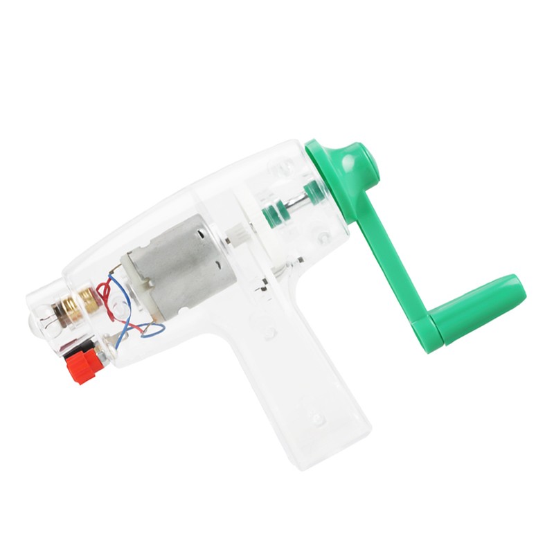 Hand Crank Driven Electricity Generator Mechanical Emergency Power Supply