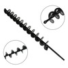 TINVHY 2in Wide 24in Long Metal Earth Augers Drill Bit,