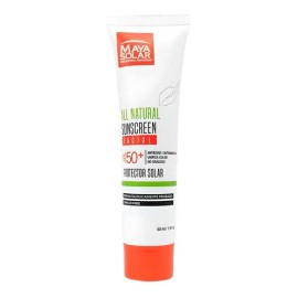 Protector Solar Facial Maya Solar All Natural Sunscreen Derma FPS 50+ Antiedad 50ml