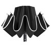 Lejorain Folding Reverse LED Umbrella - Upside Down Reflective Umbrellas
