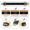 chenyang CYFPV - Cable plano de extensión micro HDMI a