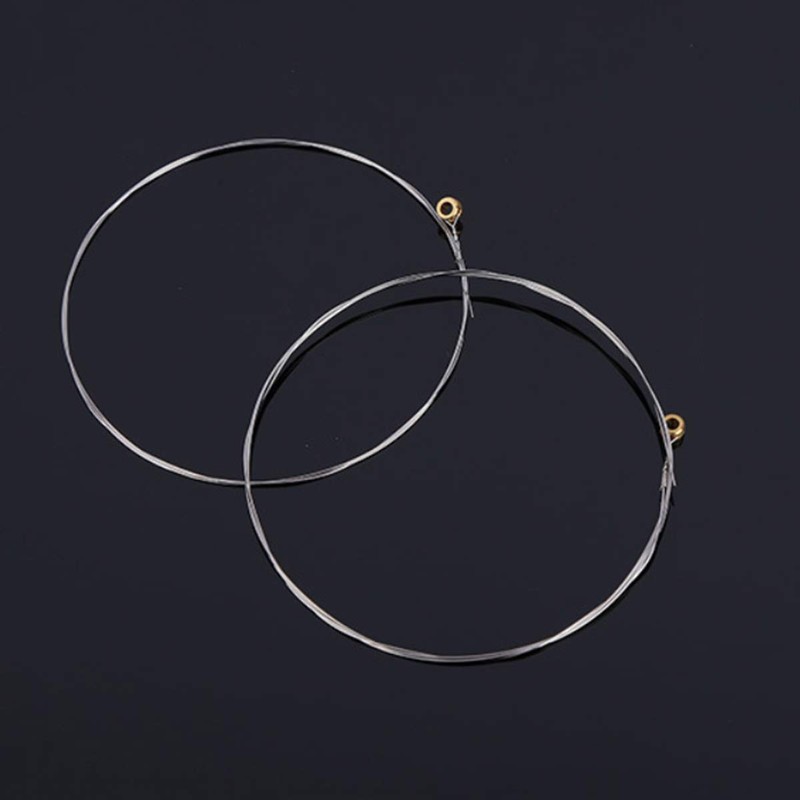 10 Pcs E-1st Acoustic Guitar High E Strings, Light Tension