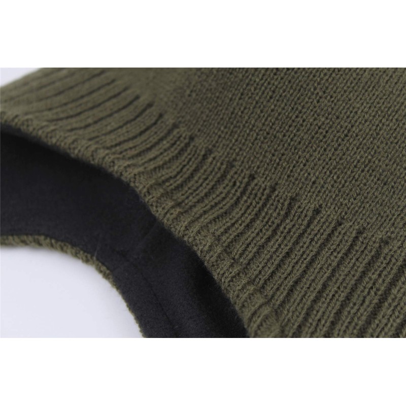 [Connectile] Men's Winter Warm Earmuffs Knit Hat, Outdoor, Cold Protection,