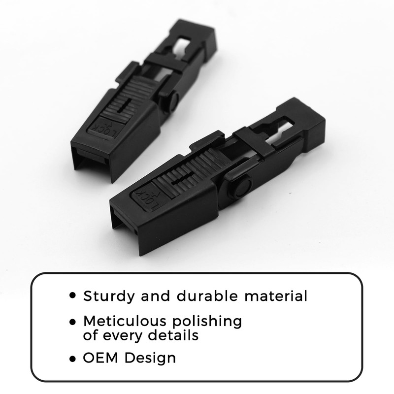 2 x Front Wiper Blade Clip Compatible with Land Rover