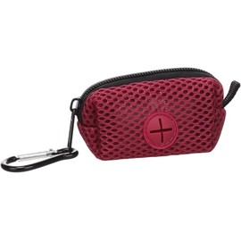 Flamingo Misha Poo Bag Dispenser - Bordeaux | Stylish, Practical & Durable! - Includes Poop Bag