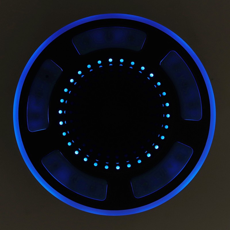 Portable Bluetooth Speaker with LED Light IPX7 Waterproof Portable Bluetooth