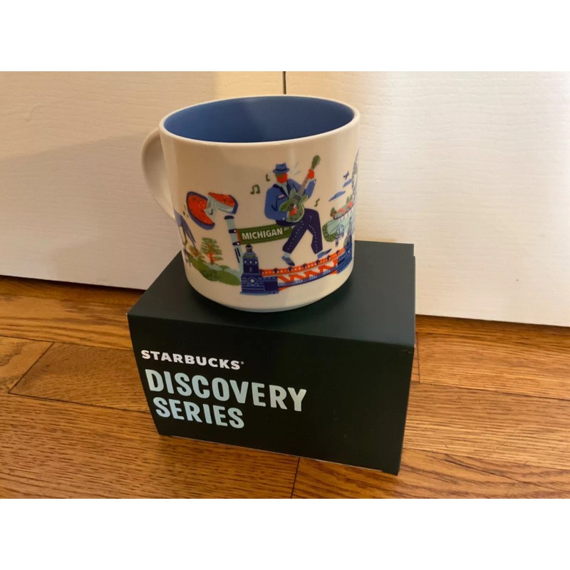 STARBUCKS “DISCOVERY SERIES” 14 oz. CHICAGO MUG BRAND NEW JUST