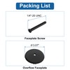 Fibetter Universal Bathtub Drain Overflow Faceplate Kit - One Hole