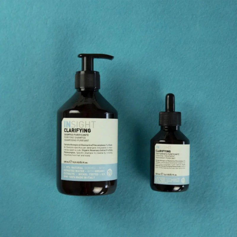 Insight Clarifying Shampoo 400m & Tratamiento 100m Anticaspa
