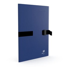 Elba Clip 'n' Go Folder A4 Card a4 Blue
