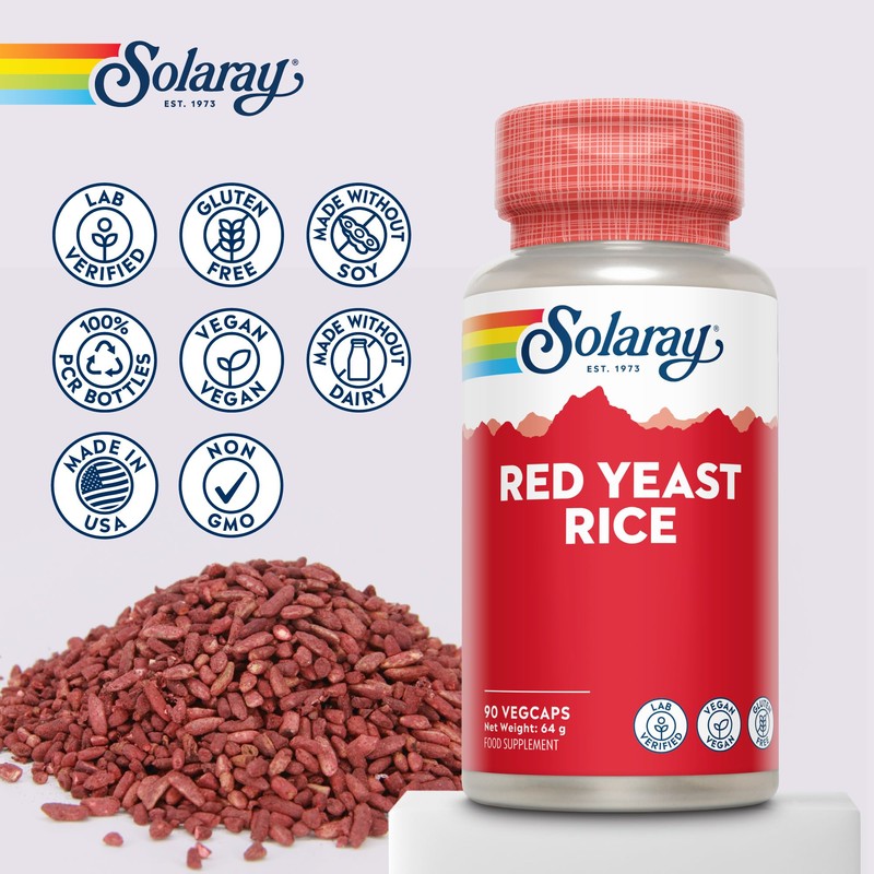 Red Yeast Rice - 90 Vegan Capsules - High Strength