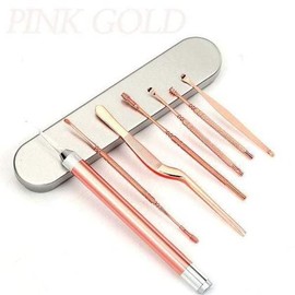 JQ 샤인빈 귀청소 LED 핑크골드 귀청소세트 Shinebean Ear Cleaning LED Pink Gold Ear Cleaning Set