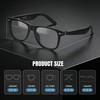 JASPIN Bluetooth Smart Glasses-Blue Light Glasses for Men and Women-Open