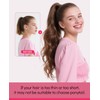 Youngsmile Human Hair Ponytail Extensions 14 Inch 65g Clip in