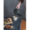 Kyocera SV-600PC-GY-AZ Vacuum Insulated Teapot, Coffee Server and Packing Set,