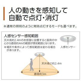 Iris Ohyama LSB100-0635MSCAW-V4 Downlight, Incandescent Bulbs Equivalent to 60W, Warm White, 450 lm, Recessed Hole, 3.4 inches (100 mm)