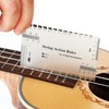 String Action Gauge Ruler, Guitar Tools for Electric Bass and