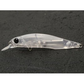 wLure 10 Blank Unpainted Minnow Crankbait Topwater Lipless Jerkbait Fishing Lures V5 (UPM295P10)