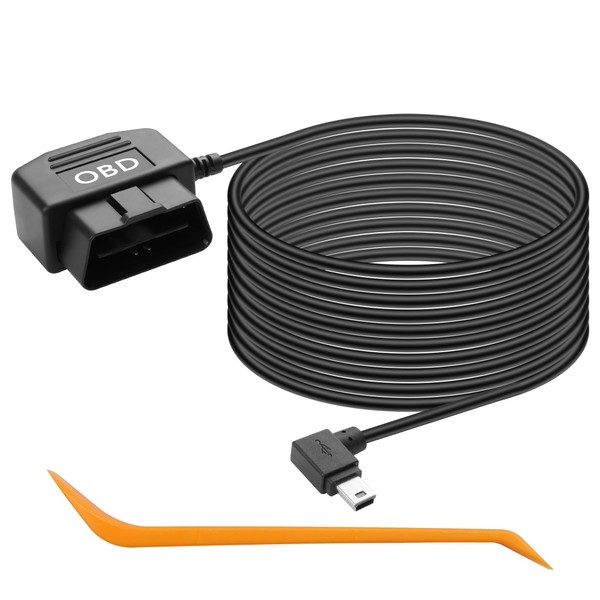CERRXIAN Mini OBD Power Cable, OBD to 90 Degree Mini