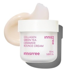 Innisfree 이니스프리 콜라겐 그린티 세라마이드 탄력장벽 크림 50mL Innisfree Collagen Green Tea Ceramide Firming Barrier Cream 50mL