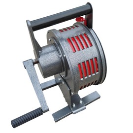 Hand Crank Siren, Loud Heavy Duty Tornado Siren with Pedestal/Countertop Mount, Fire and Air Raid Siren, Air Horns for Warning Buildings （weight 15.4 lbs (7 kg)）