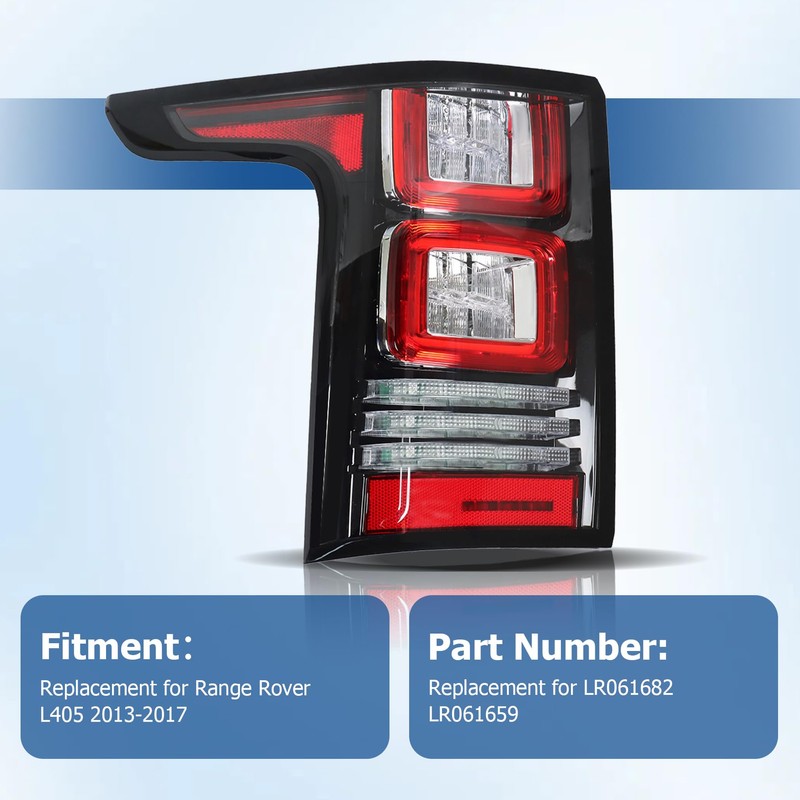 WFLNHB Left Side Tail Light Replacement for Range Rover L405