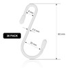 36 Pieces S Shaped Hooks Hanging Heavy Duty S Hooks