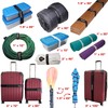 ENVISIONED Reusable Cinch Straps 3" x 60" - 4 Pack,