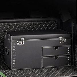 organizador para asiento trasero Organizador De Almacenamiento De Automóviles Cerradura De Combinación Caja De Almacenamiento De Automóviles Maletero 