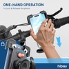 Hiboy Bike Phone Holder, 360° Rotatable Universal Motorcycle Phone Mount,