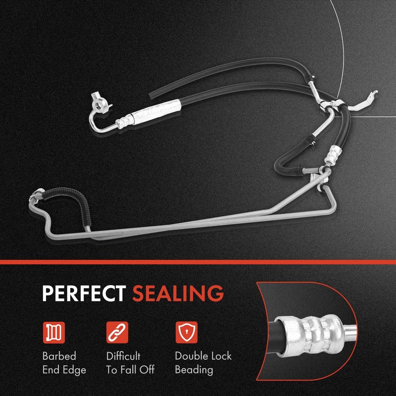A-Premium Power Steering Pressure & Return Line Hose Assembly Compatible