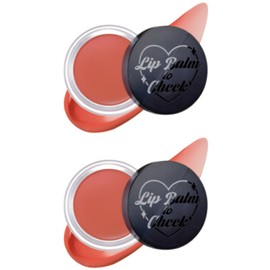 All My Things Lip Balm Multi-fit Cheek 05 Orange Coral / 올마이띵스 립밤 멀티 밀착 치크 05 오렌지코랄 X2개 BNS