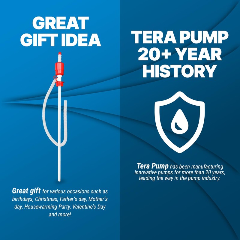 TERA PUMP Drinking Water Transfer Pump, Manual Operated