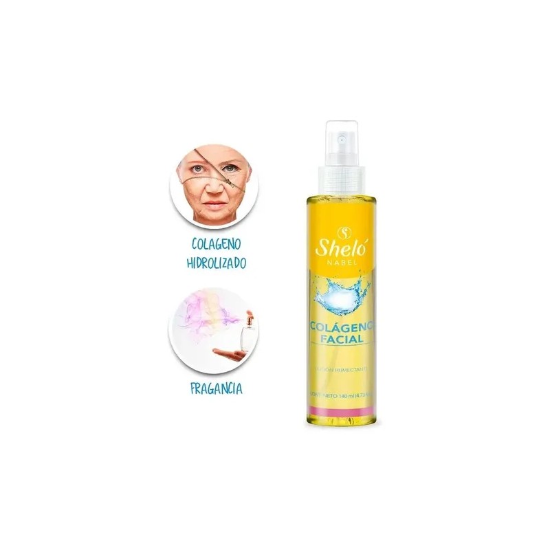 Colageno Liquido Facial Hidratante Antiarrugas 140 Ml Shelo